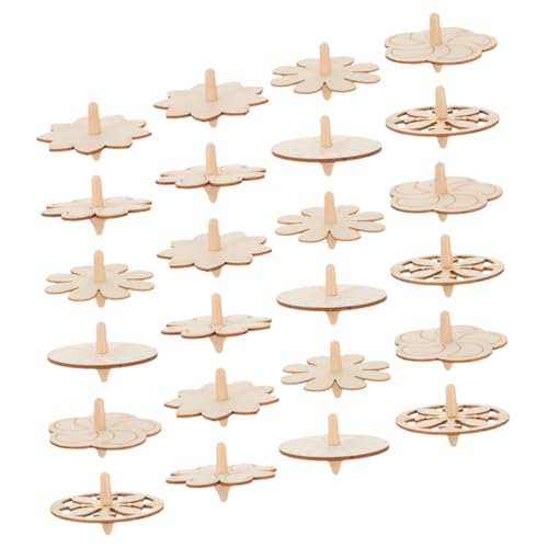 TOYANDONA 24 Stück Teiliges Holzspielzeug Tragbar zum Bemalen DIY Gyroskop für Robustes Holzmaterial Fördert Kreativität und Eltern Junge Mädchen Bindung Kinderspielzeug TOYANDONA 24 Stück Teiliges Holzspielzeug Tragbar zum Bemalen DIY Gyroskop für Robustes Holzmaterial Fördert Kreativität und Eltern Junge Mädchen Bindung Kinderspielzeug von TOYANDONA