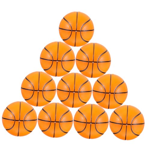 TOYANDONA 24 Stück Teiliges Mini Basketball Stressball aus Pu Schaum Kleine Basketball quetschbälle zur Stressreduktion Leichte Sport spielzeuge für Partyzubehör von TOYANDONA