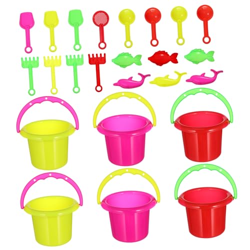 TOYANDONA 24 Stück Teiliges Strandspielzeug Bunte Mini Eimer Sandspielzeug Leicht Tragbar Kreative Strand und Gartenaktivitäten für Jungen Mädchen TOYANDONA 24 Stück Teiliges Strandspielzeug Bunte Mini Eimer Sandspielzeug Leicht Tragbar Kreative Strand und Gartenaktivitäten für Jungen Mädchen von TOYANDONA