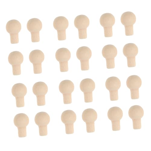 TOYANDONA Miniatur-knöpfe Für Puppenhäuser 24-teiliges Set Mini- -Ornamente Miniatur-türknöpfe Holzmaterial Zum Basteln TOYANDONA Miniatur-knöpfe Für Puppenhäuser 24-teiliges Set Mini- -Ornamente Miniatur-türknöpfe Holzmaterial Zum Basteln von TOYANDONA