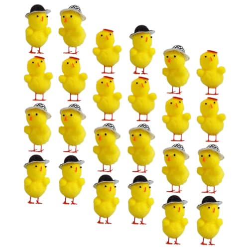 TOYANDONA 24stücke Fuzzy Küken Küken Für Ostern Weiche Plüschfiguren Zur Dekoration Für Tisch Und Ostereier-suche TOYANDONA 24stücke Fuzzy Küken Küken Für Ostern Weiche Plüschfiguren Zur Dekoration Für Tisch Und Ostereier-suche von TOYANDONA