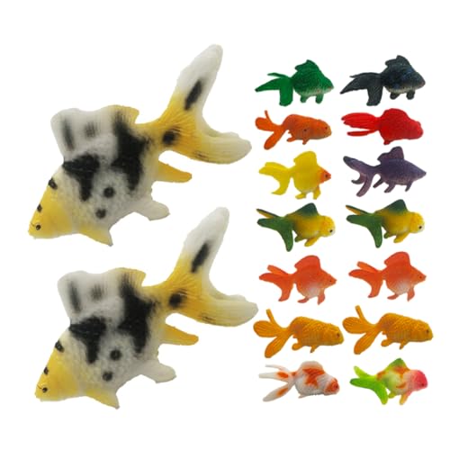TOYANDONA 24Stücke Figuren aus PVC Realistische Simulation für Aquarium und Teichdekoration Kompakte für Vielseitige Platzierung Dekoration TOYANDONA 24Stücke Figuren aus PVC Realistische Simulation für Aquarium und Teichdekoration Kompakte für Vielseitige Platzierung Dekoration von TOYANDONA