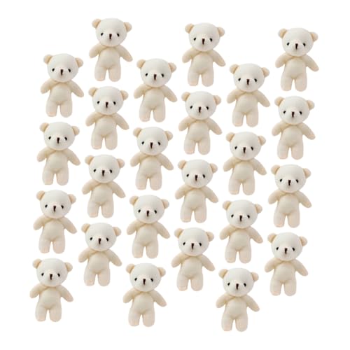 TOYANDONA 24Stücke Mini Bär Anhänger Plüsch Charms Hängende Puppen für DIY Deko Niedliches Cartoon Bär und Raumdekoration TOYANDONA 24Stücke Mini Bär Anhänger Plüsch Charms Hängende Puppen für DIY Deko Niedliches Cartoon Bär und Raumdekoration von TOYANDONA