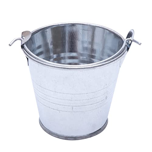 TOYANDONA 24st Eimer Aus Weißblech Pflanzenkorb Blumen Eimer Und Eimer Fenster Zinn Mini-pflanztöpfe Im Freien Windeleimer Mit Deckel Blechdose Gipser Eimer Blecheimer Für Die Party Silver TOYANDONA 24st Eimer Aus Weißblech Pflanzenkorb Blumen Eimer Und Eimer Fenster Zinn Mini-pflanztöpfe Im Freien Windeleimer Mit Deckel Blechdose Gipser Eimer Blecheimer Für Die Party Silver von TOYANDONA