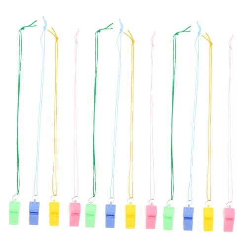 TOYANDONA 24st Kinderpfeife Massenpfeife Anhänger Für Musikinstrumente Karteikarten Für Grußkarten Kit-palette Sportbrille Farbtafelpalette Nasenpfeife Auswechselbare Düse Fanpfeife Plastik von TOYANDONA