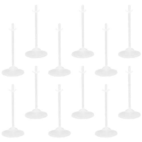 TOYANDONA 24er-Pack Puppenständer Actionfigurenhalter Puppenhalterständer Für Sammlerpuppen Actionfiguren Ideal Für Jungen Und Mädchen von TOYANDONA