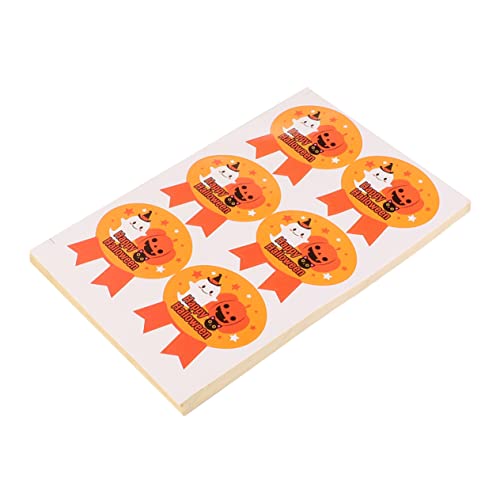 TOYANDONA 25 Stück Klebe Papier Halloween Theme Halloween Dekoration Halloween Decoration Party Decorations Party Dekoration streudekor Halloween halloweendeko Aufkleber PVC selbstklebend von TOYANDONA