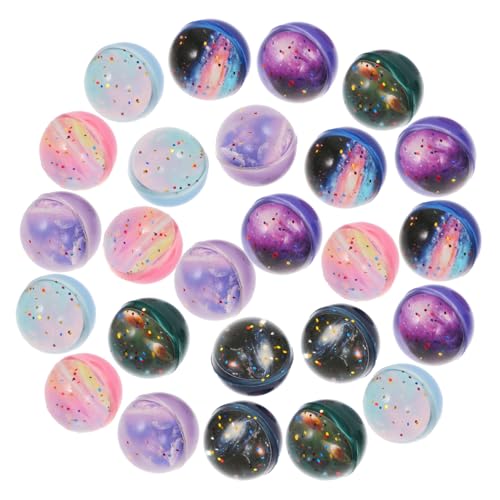 TOYANDONA 25 Stück Weltraum-thema-hüpfbälle, Bunte Elastische Bälle, Spielzeug, Kleine Hüpfbälle TOYANDONA 25 Stück Weltraum-thema-hüpfbälle, Bunte Elastische Bälle, Spielzeug, Kleine Hüpfbälle von TOYANDONA