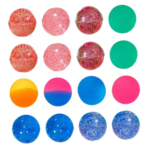 TOYANDONA 25st Bunter Springender Ball Federnd Blase Farbige Kugeln Partygeschenke Mit Springenden Bällen Partybälle Partyzubehör Springende Bälle Kinderbälle Plastik von TOYANDONA