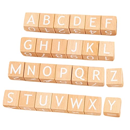 TOYANDONA 26 Teiliger Buchstaben Baustein Große Bausteine Lernspielzeug Für Englische Buchstaben Alphabet Nummerierte Blöcke Für Holzspielzeug Zahlenspielzeug Aus Holz Khaki TOYANDONA 26 Teiliger Buchstaben Baustein Große Bausteine Lernspielzeug Für Englische Buchstaben Alphabet Nummerierte Blöcke Für Holzspielzeug Zahlenspielzeug Aus Holz Khaki von TOYANDONA