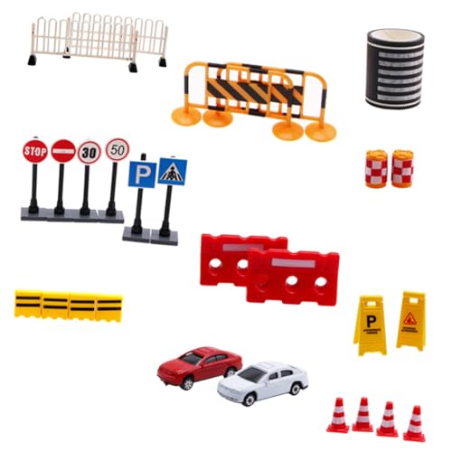 TOYANDONA 27 Stücke Verkehrs Zeichen Straße Band Warndreieck Schwarz Masking Tape Straßen Zeichen Auto Kit Miniatur Sport Für B Mini Kunststoff TOYANDONA 27 Stücke Verkehrs Zeichen Straße Band Warndreieck Schwarz Masking Tape Straßen Zeichen Auto Kit Miniatur Sport Für B Mini Kunststoff von TOYANDONA