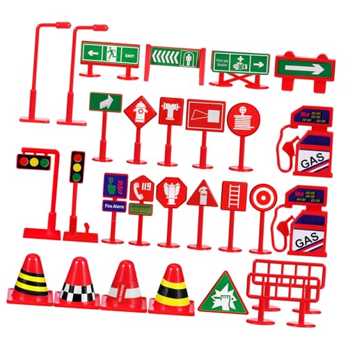 TOYANDONA 28 STK Verkehrszeichen Ampelaufkleber Straße Würfel Stoppschild für Behälter verkehrserziehung verkehrsschilder spielwaren für draußen Mini- Ampellampe PVC TOYANDONA 28 STK Verkehrszeichen Ampelaufkleber Straße Würfel Stoppschild für Behälter verkehrserziehung verkehrsschilder spielwaren für draußen Mini- Ampellampe PVC von TOYANDONA