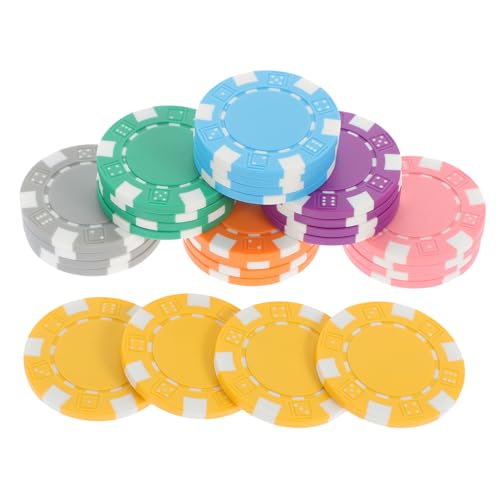TOYANDONA 28 Stücke Poker Chips aus PP Material Runde Spielzählchips für Pokerpartys Wiederverwendbare Farbige Chips Praktische Poker Marker für Mathe und Spiele für Bingo und Brettspiele TOYANDONA 28 Stücke Poker Chips aus PP Material Runde Spielzählchips für Pokerpartys Wiederverwendbare Farbige Chips Praktische Poker Marker für Mathe und Spiele für Bingo und Brettspiele von TOYANDONA