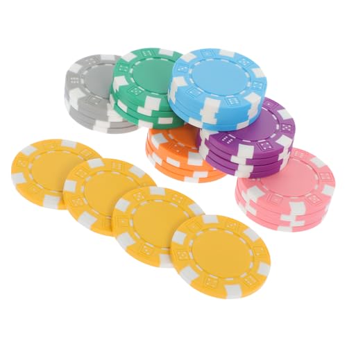 TOYANDONA 28 Stück Teiliges Pokerchip aus Hochwertigem Farben für Poker und Tischspiele Perfektes Zubehör für Spannende Spielabende von TOYANDONA