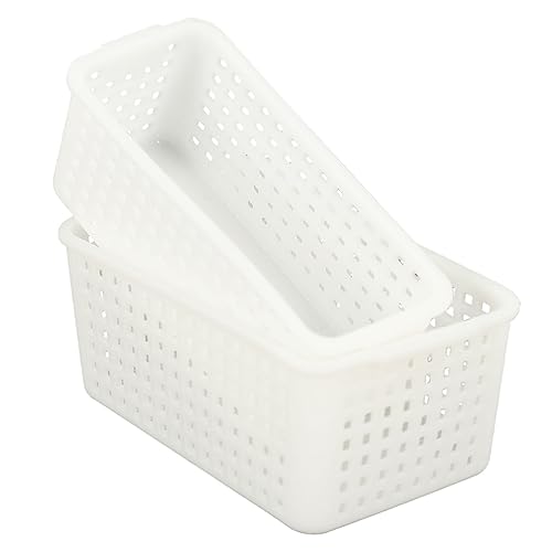 TOYANDONA 2Er-Packung Aufbewahrungskorb Aufbewahrungskorb Puppe rechteckig Mini Würfel Vorratsbehälter Aufbewahrungswürfel Kleine Lagerbehälter Dollhouse -Lagerung Plastik Weiß TOYANDONA 2Er-Packung Aufbewahrungskorb Aufbewahrungskorb Puppe rechteckig Mini Würfel Vorratsbehälter Aufbewahrungswürfel Kleine Lagerbehälter Dollhouse -Lagerung Plastik Weiß von TOYANDONA