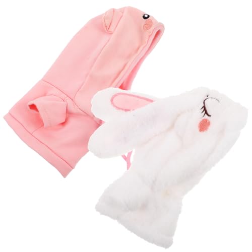 TOYANDONA Kuscheltier-Outfits 2 Stück Plüschpuppen-Hoodies Feine Handwerkskunst Für Puppen TOYANDONA Kuscheltier-Outfits 2 Stück Plüschpuppen-Hoodies Feine Handwerkskunst Für Puppen von TOYANDONA