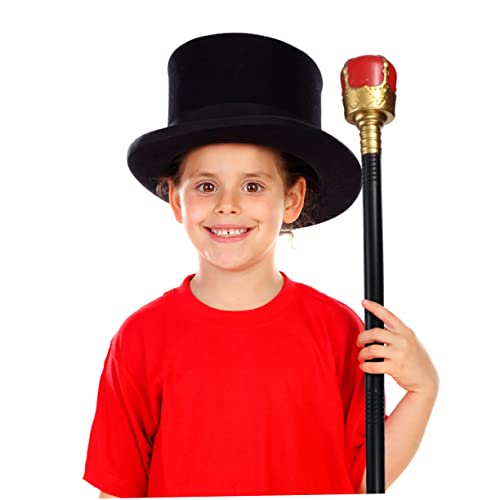 TOYANDONA 2St Cosplay-Stock Königszepter Zubehör Halloweenkostüm Halloween- Dekorationen Halloween Party Halloween Cosplay Kostüm Stütze Zauberstab Requisiten Plastik von TOYANDONA