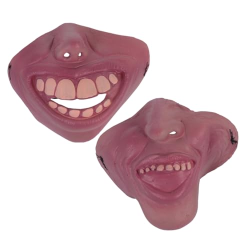 TOYANDONA 2St Halloween-Maske gruselige Halloween-Requisiten Halloween-Latexmasken halloween kostüm halloween costume facecup lustige Halbmaske lustige Maske Abschlussball schmücken TOYANDONA 2St Halloween-Maske gruselige Halloween-Requisiten Halloween-Latexmasken halloween kostüm halloween costume facecup lustige Halbmaske lustige Maske Abschlussball schmücken von TOYANDONA