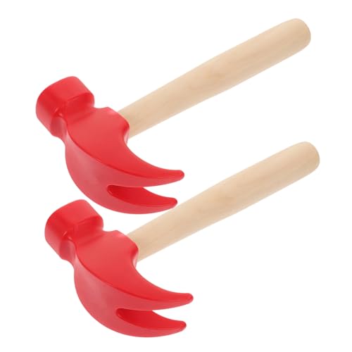 TOYANDONA Kinderspielzeug 2er-Pack Mini-hämmer Sicheres Holzspielzeug Für Kleinkinder Kinderspielzeug Schlagfunktion Pädagogisches Werkzeugset TOYANDONA Kinderspielzeug 2er-Pack Mini-hämmer Sicheres Holzspielzeug Für Kleinkinder Kinderspielzeug Schlagfunktion Pädagogisches Werkzeugset von TOYANDONA