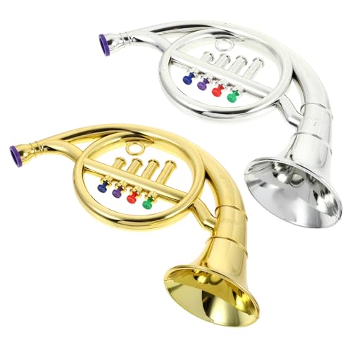 TOYANDONA 2St Horn-Modell kinderinstrumente musikinstrumente kinderspielzeuge spielsachen Instrument Hornspielzeug für Requisite für Leistung Überzug TOYANDONA 2St Horn-Modell kinderinstrumente musikinstrumente kinderspielzeuge spielsachen Instrument Hornspielzeug für Requisite für Leistung Überzug von TOYANDONA