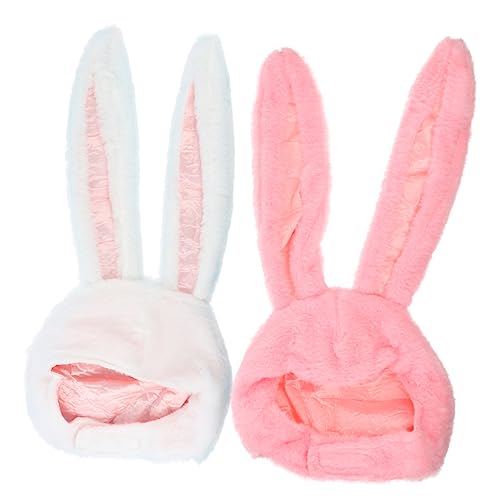 TOYANDONA 2St Hut mit Hasenohren Mädchen Hut rosa Haube tierischer Hut Beanie-Mütze Kleinkindmütze Mädchen kindermütze kappe girlh Hasenmütze zu Ostern Hasenohrenkappe Plüsch Weiß TOYANDONA 2St Hut mit Hasenohren Mädchen Hut rosa Haube tierischer Hut Beanie-Mütze Kleinkindmütze Mädchen kindermütze kappe girlh Hasenmütze zu Ostern Hasenohrenkappe Plüsch Weiß von TOYANDONA