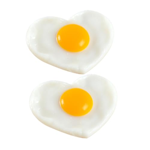 TOYANDONA 2stücke Künstliche Spiegeleier Modell Lebensmittel Dekoration Aus PVC Realistisches Fake Food Für Küche Und Partys TOYANDONA 2stücke Künstliche Spiegeleier Modell Lebensmittel Dekoration Aus PVC Realistisches Fake Food Für Küche Und Partys von TOYANDONA