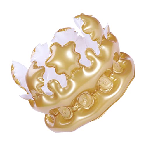 TOYANDONA 2St Kindergeschenk für kinderspielzeug Partyzubehör toys for kid toys Schwimmbad Gold aufblasbares aufblasbare Krone TOYANDONA 2St Kindergeschenk für kinderspielzeug Partyzubehör toys for kid toys Schwimmbad Gold aufblasbares aufblasbare Krone von TOYANDONA