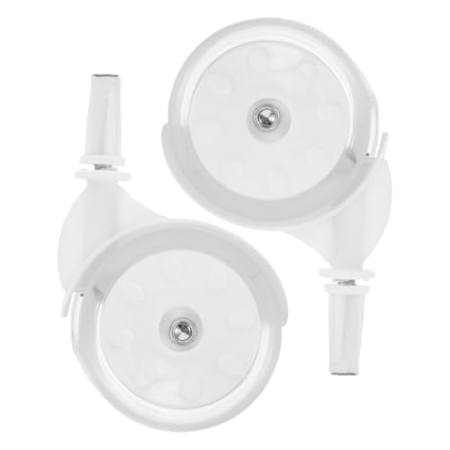 TOYANDONA 2St Laufrad für Babys Mini-Fußball Helme reparieren Haushaltsrollstuhl Babyräder Lenkrollen Ersatzzubehör für Rollstühle Ersatzräder für Wanderer Walker-Zubehör Plastik Weiß TOYANDONA 2St Laufrad für Babys Mini-Fußball Helme reparieren Haushaltsrollstuhl Babyräder Lenkrollen Ersatzzubehör für Rollstühle Ersatzräder für Wanderer Walker-Zubehör Plastik Weiß von TOYANDONA
