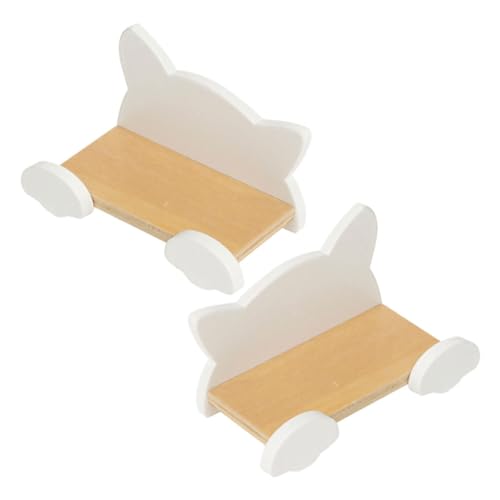 TOYANDONA 2St Mini-Lagerregal Puppenhaus Zubehör Holzregal Wandregal für Puppenhaus Spielzeugregal holzspielzeug Puppenhausmöbel Miniatur Puppenzubehör interessante Minimöbel Birke Weiß TOYANDONA 2St Mini-Lagerregal Puppenhaus Zubehör Holzregal Wandregal für Puppenhaus Spielzeugregal holzspielzeug Puppenhausmöbel Miniatur Puppenzubehör interessante Minimöbel Birke Weiß von TOYANDONA