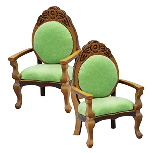 TOYANDONA 2St Mini-Sessel winziges Puppenstubenmöbel Miniatur-Puppenhaus-Bausatz holzspielzeug für Stuhlornament Stellen Sie Sich vor, zu TOYANDONA 2St Mini-Sessel winziges Puppenstubenmöbel Miniatur-Puppenhaus-Bausatz holzspielzeug für Stuhlornament Stellen Sie Sich vor, zu von TOYANDONA