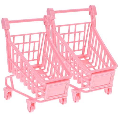 TOYANDONA 2St Mini-Trolley Tasche faltbar Sitz Wagen Korb Storage Trolley ablagekörbe deko Home schubkarre deko Pinker Trolley-Ornamente Babyzubehör Eisen Rosa TOYANDONA 2St Mini-Trolley Tasche faltbar Sitz Wagen Korb Storage Trolley ablagekörbe deko Home schubkarre deko Pinker Trolley-Ornamente Babyzubehör Eisen Rosa von TOYANDONA