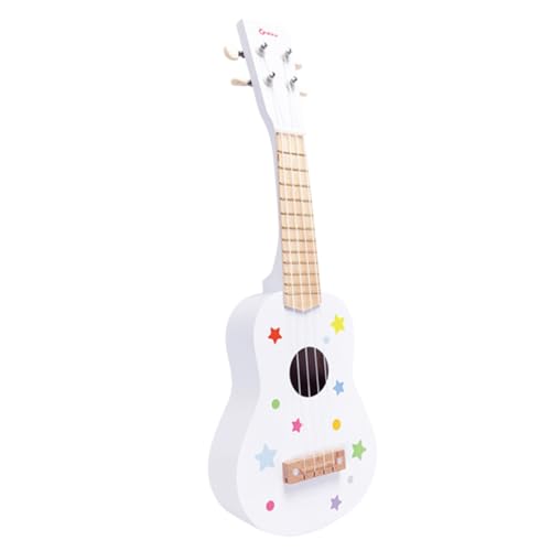 TOYANDONA 2St Gitarrenspielzeug Starter-Ukulele Mini-Spielzeug kindergitarre Kinder Gitarre Kinderspielzeug Musikinstrumente akustische Gitarre Musikinstrument Spielzeug Erdfarben bilden von TOYANDONA