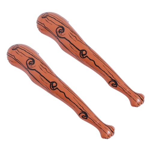 TOYANDONA 2 Stücke Aufblasbare Baseballschläger Set PVC Streifen Party Favors Für Jungen Und Mädchen TOYANDONA 2 Stücke Aufblasbare Baseballschläger Set PVC Streifen Party Favors Für Jungen Und Mädchen von TOYANDONA