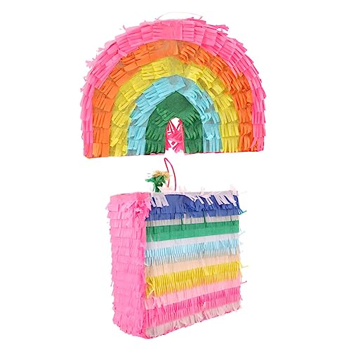 TOYANDONA 2St Piñata spaß houseparty schokobananen party supplies süssigkeiten Kuchen verzieren groovig Dekorationen Stolz Gold Geburtstagsschmuck Pinata-Party- Papier Colorful TOYANDONA 2St Piñata spaß houseparty schokobananen party supplies süssigkeiten Kuchen verzieren groovig Dekorationen Stolz Gold Geburtstagsschmuck Pinata-Party- Papier Colorful von TOYANDONA