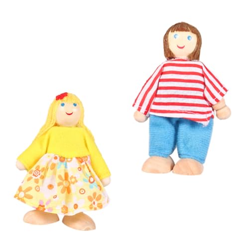 TOYANDONA 2St Puppen Charakter Mini-Puppen -Dekoration bewegliche Puppen Puppenpuppen Puppen kinderpuppe kleine Puppenverzierung Mini-Hauspuppe für Babys PP Baumwolle TOYANDONA 2St Puppen Charakter Mini-Puppen -Dekoration bewegliche Puppen Puppenpuppen Puppen kinderpuppe kleine Puppenverzierung Mini-Hauspuppe für Babys PP Baumwolle von TOYANDONA