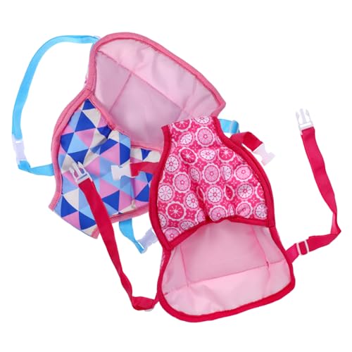 TOYANDONA 2St Puppen trage Puppenträger Babypuppenrucksack Puppentragetaschen vorne Kinderwagen Puppen-Tragegurt Puppen-Tragehilfe Riemen zum Tragen der Puppe Puppengurte Stoff TOYANDONA 2St Puppen trage Puppenträger Babypuppenrucksack Puppentragetaschen vorne Kinderwagen Puppen-Tragegurt Puppen-Tragehilfe Riemen zum Tragen der Puppe Puppengurte Stoff von TOYANDONA