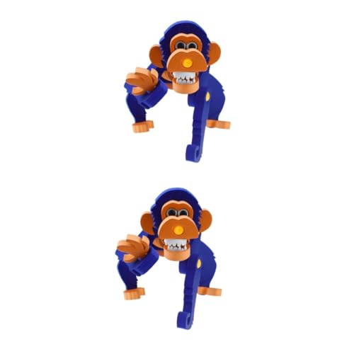 TOYANDONA 2st Erwachsener Puzzle Für Erwachsene Spielset Für Kinder Schaumbausteine Puzzle-Spielzeug Spielzeug Für Kinder Tierspielzeug Schimpansen Spielzeug 3D AFFE von TOYANDONA