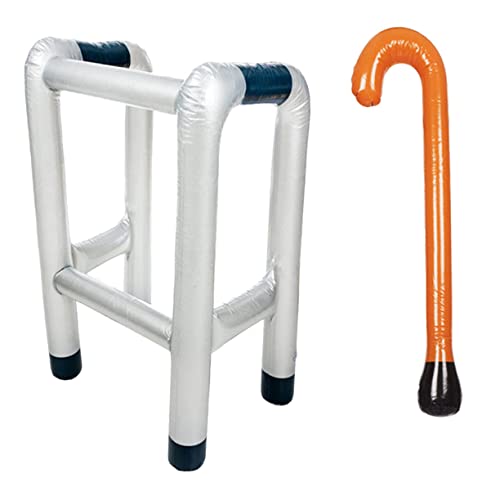 TOYANDONA Aufblasbarer Spazierstockrahmen 2er-Set Für Scherz- Und Halloween-kostüme von TOYANDONA