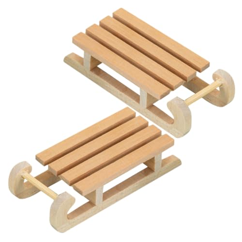 TOYANDONA 2St Schlitten aus Holz Schlittenverzierung Miniaturschlitten zum Basteln Miniaturszene decoratiuni craciun weihnachtsdeko Xmas Weihnachtsmini schmücken Weihnachten DIY-Modell Birke TOYANDONA 2St Schlitten aus Holz Schlittenverzierung Miniaturschlitten zum Basteln Miniaturszene decoratiuni craciun weihnachtsdeko Xmas Weihnachtsmini schmücken Weihnachten DIY-Modell Birke von TOYANDONA