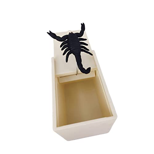 TOYANDONA 2St Scorpio scorpien Toy Box scherzgeschenk ziernieten überraschungskiste Box spielwaren Toys knifflige Requisiten kniffliges Scherzspielzeug TOYANDONA 2St Scorpio scorpien Toy Box scherzgeschenk ziernieten überraschungskiste Box spielwaren Toys knifflige Requisiten kniffliges Scherzspielzeug von TOYANDONA