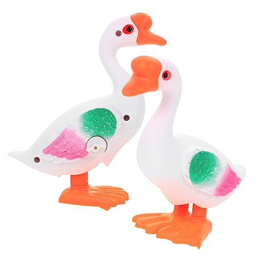 TOYANDONA 2St Uhrwerk Gans für kinderspielzeug Bewegliches Taubenspielzeug Haustier Gänsespielzeug zum Aufziehen Karikatur aufziehspielzeug Abs TOYANDONA 2St Uhrwerk Gans für kinderspielzeug Bewegliches Taubenspielzeug Haustier Gänsespielzeug zum Aufziehen Karikatur aufziehspielzeug Abs von TOYANDONA