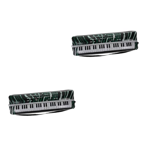 TOYANDONA 2St aufblasbare elektronische Tastatur Spielzeuge Aufblasbare Requisiten für Fotoautomaten lustiges aufblasbares Instrument tragbar elektronische Orgel Radio Musikinstrument Kind von TOYANDONA