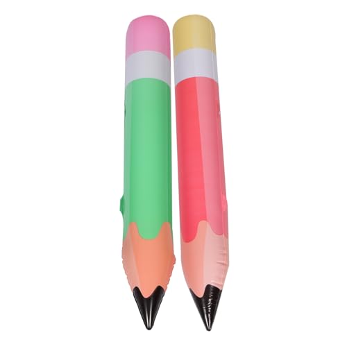 TOYANDONA 2 Stücke Aufblasbare Bleistift Spielzeug Übergroßen Bleistift Requisiten Pvc Material Sicher Für Geburtstag Parteien Klassenzimmer TOYANDONA 2 Stücke Aufblasbare Bleistift Spielzeug Übergroßen Bleistift Requisiten Pvc Material Sicher Für Geburtstag Parteien Klassenzimmer von TOYANDONA