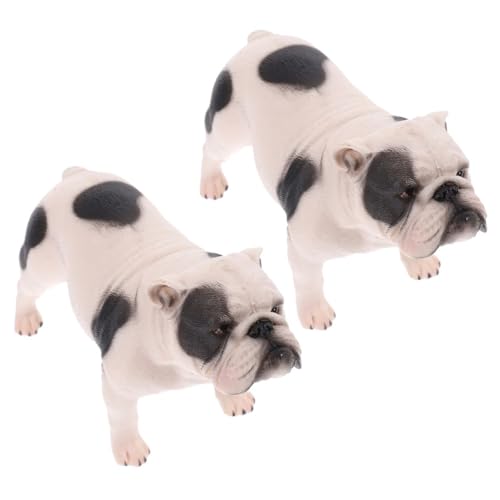 TOYANDONA 2St büro Dekoration Animal Figures schöafzimmerdeko Hundestatue raumdeko Simulationshund Hundefigur realistisch Hundefiguren aus Kunststoff Cartoon-Hund-Figur Hundemodell PVC TOYANDONA 2St büro Dekoration Animal Figures schöafzimmerdeko Hundestatue raumdeko Simulationshund Hundefigur realistisch Hundefiguren aus Kunststoff Cartoon-Hund-Figur Hundemodell PVC von TOYANDONA