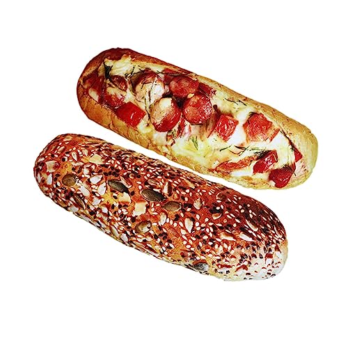 TOYANDONA 2St simuliertes Brotkissen Schlafzimmer spielsachen verkleidung eincremehilfe Toy Körperkissen für Essenskissen Bequeme Puppen PP -Baumwollkissen PP Baumwolle TOYANDONA 2St simuliertes Brotkissen Schlafzimmer spielsachen verkleidung eincremehilfe Toy Körperkissen für Essenskissen Bequeme Puppen PP -Baumwollkissen PP Baumwolle von TOYANDONA