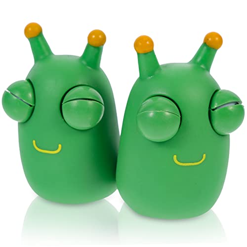 TOYANDONA 2Stücke Elastische Dekompressionsspielzeuge Kompakte Stressspielzeuge Wurmform für Erwachsene und Zubehör zur Stressbewältigung für Schule von TOYANDONA