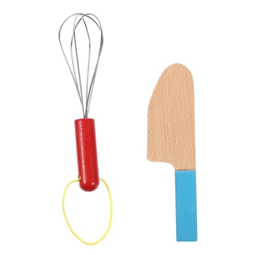 TOYANDONA 2Stücke Junge Mädchen Küchengeschirr Kindermesser Und Schneebesen Für Pädagogisches Für Ab Jahren Zum Rollenspiel Und Kreative Küchenspiele TOYANDONA 2Stücke Junge Mädchen Küchengeschirr Kindermesser Und Schneebesen Für Pädagogisches Für Ab Jahren Zum Rollenspiel Und Kreative Küchenspiele von TOYANDONA