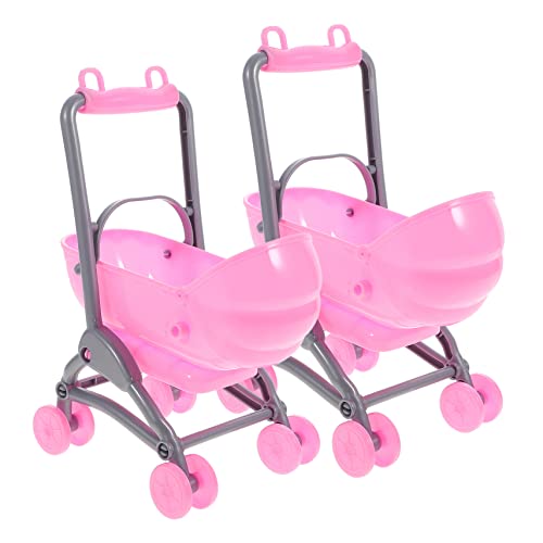 TOYANDONA 2Stücke Mini Babywagen Kunststoff Kinderwagen Modell für Fantasievolles für Ab Jahren und Kindergeburtstage TOYANDONA 2Stücke Mini Babywagen Kunststoff Kinderwagen Modell für Fantasievolles für Ab Jahren und Kindergeburtstage von TOYANDONA