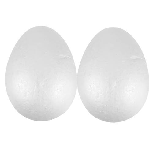 TOYANDONA 2Stücke Ostereier DIY Bastelset für Große Weiße Eier zur Dekoration von Festen und Ostern für Kreative Projekte und Familienaktivitäten TOYANDONA 2Stücke Ostereier DIY Bastelset für Große Weiße Eier zur Dekoration von Festen und Ostern für Kreative Projekte und Familienaktivitäten von TOYANDONA