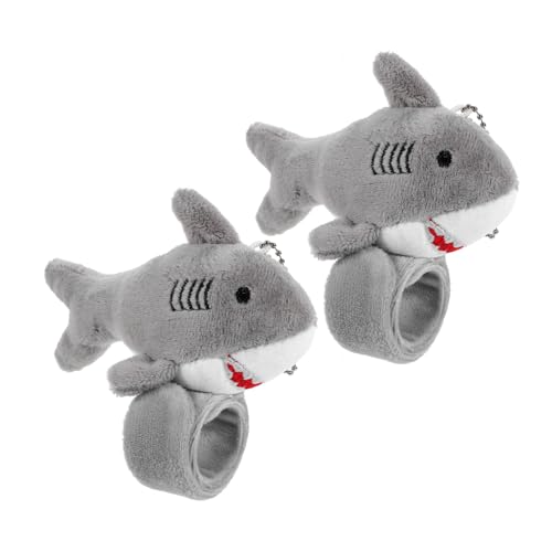 TOYANDONA 2Stücke Plüsch Klapperarmband Cartoon Armband für Kuscheliges für Partys Geburtstage und Mehr von TOYANDONA